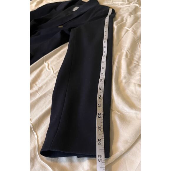 A New Day Navy Blue Double Breasted Blazer Sz 16 Gold Button Workwear Stretch - Picture 8 of 10